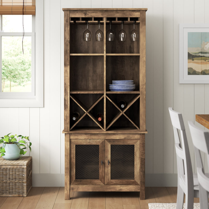 Raphael 32 Bar Cabinet Reclaimed Barnwood